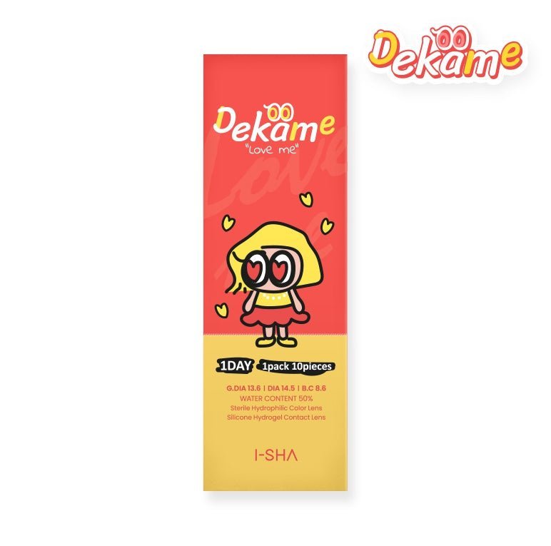 Dekame Love Me Toffeenut Choco (10p) DEKAME ラブミー トフィーナッツ ワンデー - Idol Karakon