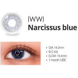 LensRang iWWi Narcissus Blue - Idol Karakon