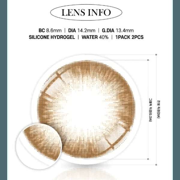 LensRang Iwwiny Brown - Idol Karakon