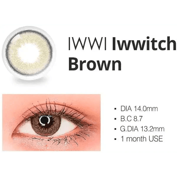 LensRang Iwwitch Brown - Idol Karakon