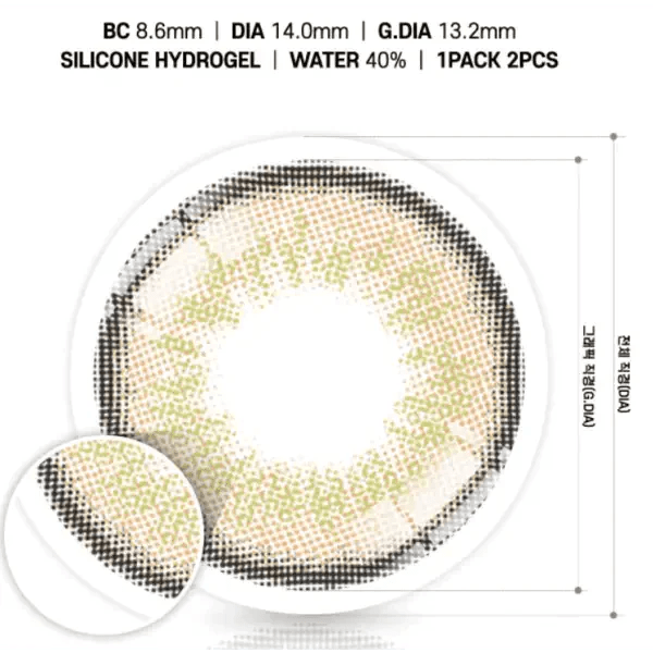 LensRang Iwwitch Brown - Idol Karakon