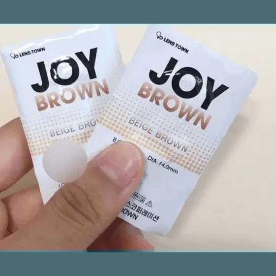 LensTown Joy Sand Brown - Idol Karakon