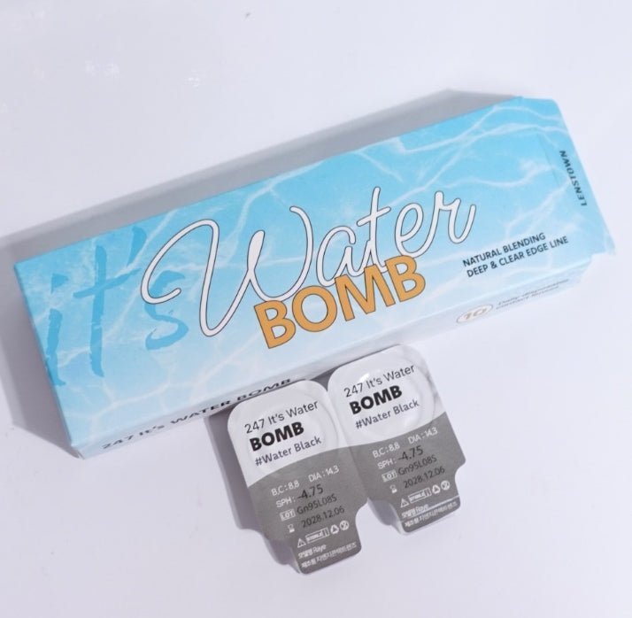 247 イッツウォーターボム ウォーター ブラック（10枚） — 247 It's Water Bomb Water Black (10p) - Idol Karakon