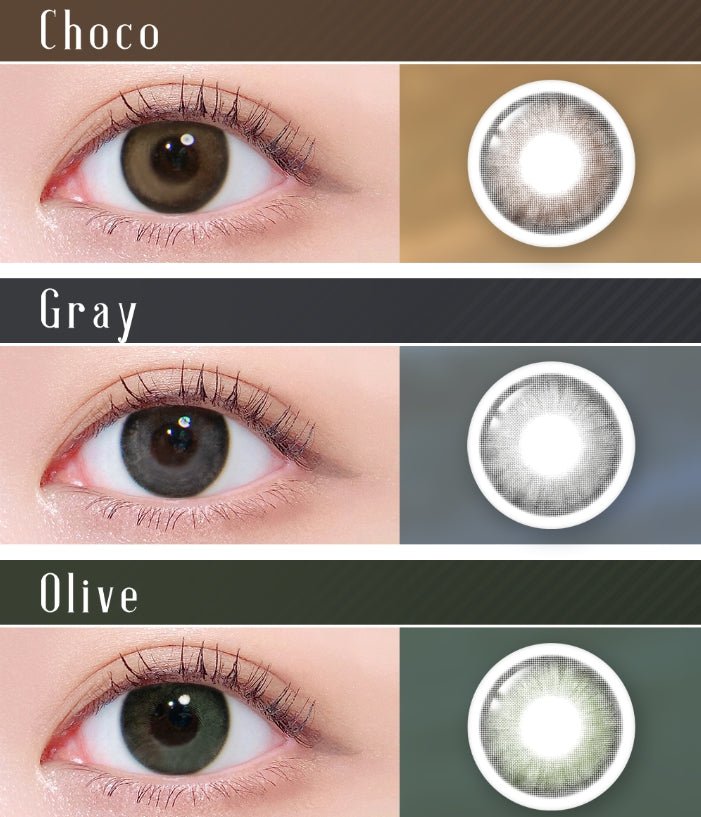LensTown Palm 3color Choco - Idol Karakon