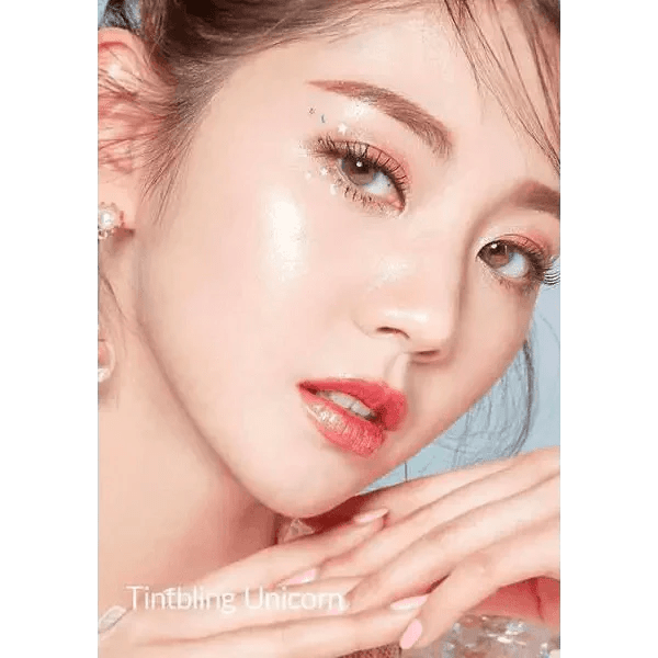 LensTown Tint Bling Unicorn Brown - Idol Karakon