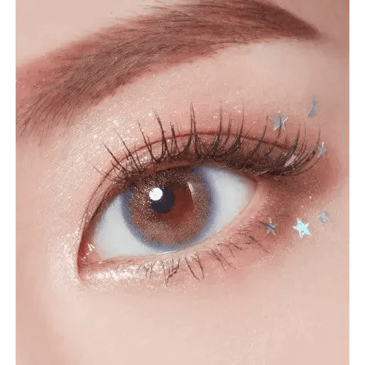 LensTown Tint Bling Unicorn Brown - Idol Karakon