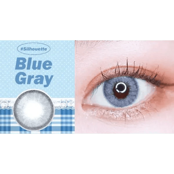 LensVery Silhouette2 Blue Gray - Idol Karakon
