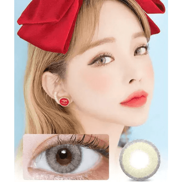 LensVery Silhouette2 Cream Beige Brown - Idol Karakon