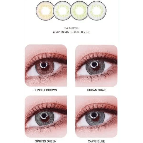 LensVery VeryTok Sunset Brown - Idol Karakon