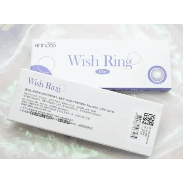 LensVery Wish Ring 1Day Violet (10p) - Idol Karakon