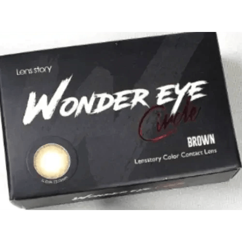 LensVery Wonder Eye Circle Brown - Idol Karakon