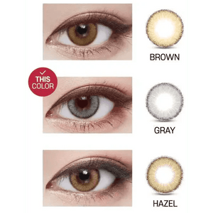 LensVery Wonder Eye Circle Gray - Idol Karakon