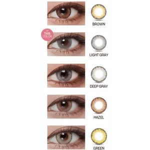 LensVery Wonder Eye Light Gray - Idol Karakon