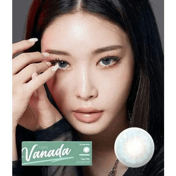 LensTown Lighly Vanada Emerald Gray (20p) - Idol Karakon