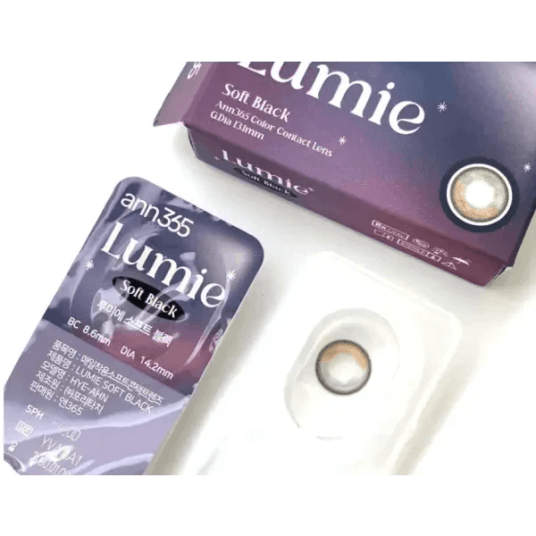 LensVery Lumie Soft Black - Idol Karakon
