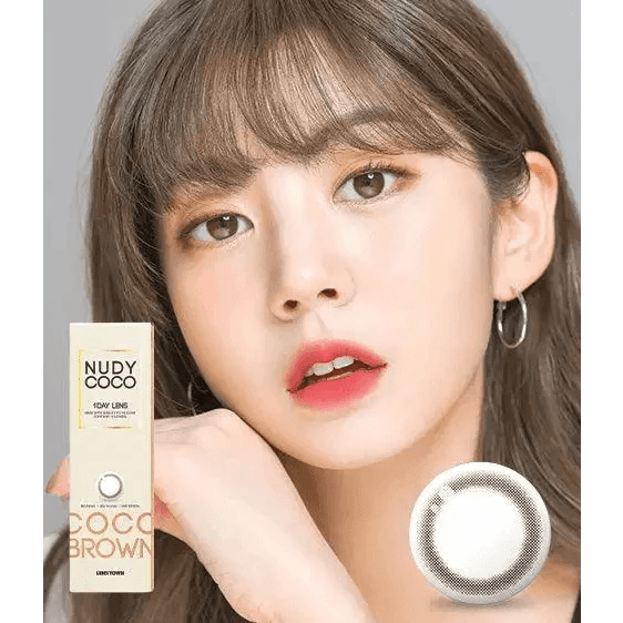 LensTown Nudy Coco Brown (10p) - Idol Karakon