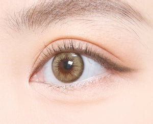 クラレン O2O2 カラーブレンディング アッシュブラウン EX (30枚入) — Clalen O2O2 Color 1Day Ash Brown EX (30pcs) - Idol Karakon