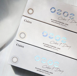 クラレン O2O2 カラー セピアチョコ EX (30枚入) — Clalen O2O2 Color 1Day Sepia Choco EX (30pcs) - Idol Karakon