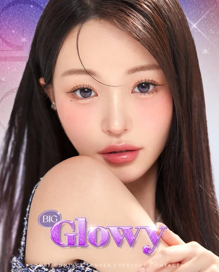 ビッググロウィー ワンデー ラベンダーバイオレット[1箱20枚] Big Glowy 1Day Lavender Violet (20p) - Idol Karakon