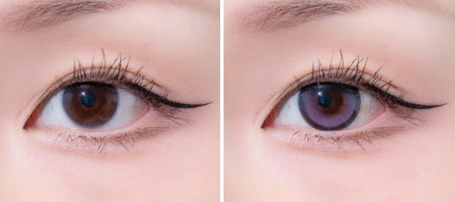 ビッググロウィー ワンデー ラベンダーバイオレット[1箱20枚] Big Glowy 1Day Lavender Violet (20p) - Idol Karakon