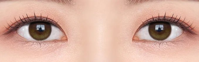 Olens Eyelighter Glowy 1Day Golden Olive (10p) - Idol Karakon