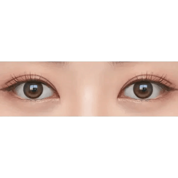 Glowy Natural ワンデー ラテブラウン[1箱10枚] Glowy Natural 1Day Latte Brown (10p) - Idol Karakon