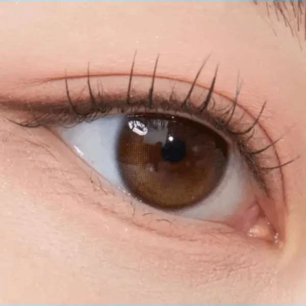 Glowy Natural ワンデー ラテブラウン[1箱10枚] Glowy Natural 1Day Latte Brown (10p) - Idol Karakon