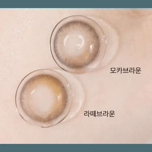 Olens Glowy Natural 1Day Mocha Brown (10P) - Idol Karakon