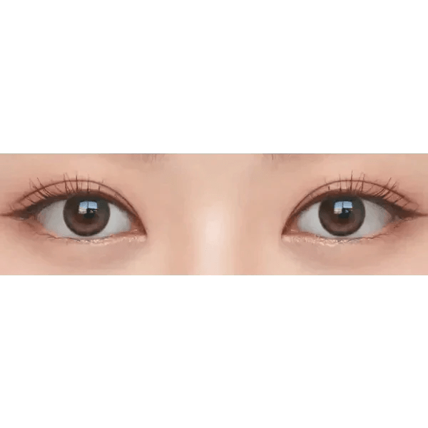 Glowy Natural ワンデー モカブラウン[1箱10枚] Glowy Natural 1Day Mocha Brown (10p) - Idol Karakon