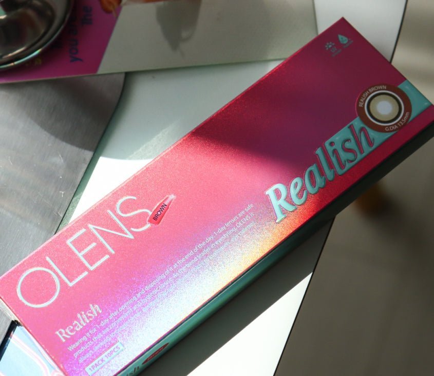 リアリッシュ ワンデー ブラウン[1箱10枚] Realish 1Day Brown (10p) - Idol Karakon