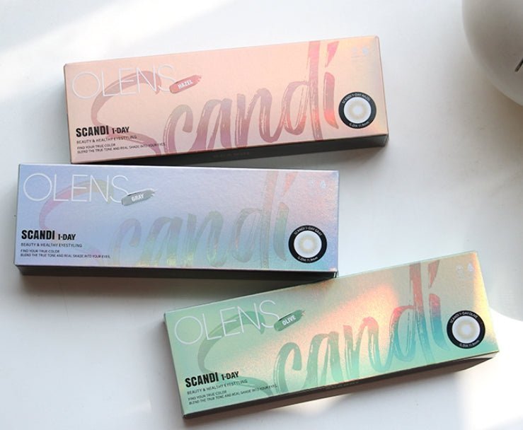 スカンディ ワンデー ヘーゼル[1箱20枚] Scandi 1Day Hazel (20p) - Idol Karakon