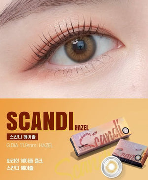 スカンディ ワンデー ヘーゼル[1箱20枚] Scandi 1Day Hazel (20p) - Idol Karakon