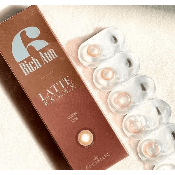 LensVery Rich Ann Latte Brown (6p) - Idol Karakon