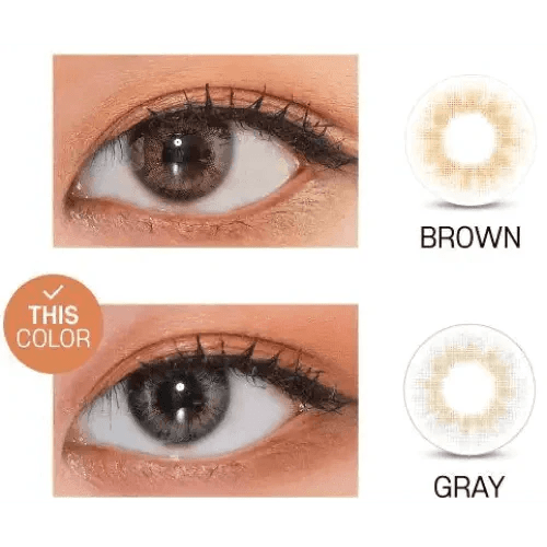 LensVery Rich Ann Natural Gray (6p) - Idol Karakon