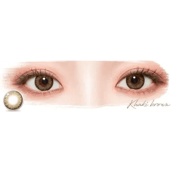 LensTown Romantea Tokyo Brown Party1 (Hazel 10p+Khaki 10p) - Idol Karakon