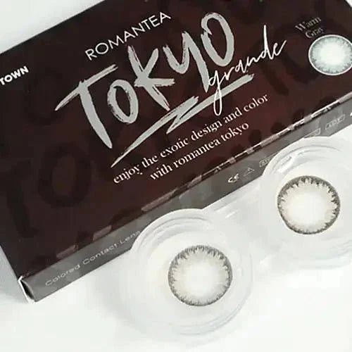 LensTown Romantea Tokyo Warm Gray Toric - Idol Karakon