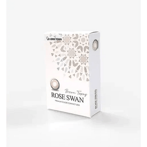 LensTown Rose Swan Brown Topaz - Idol Karakon
