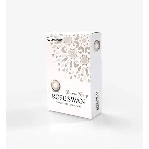 LensTown Rose Swan Brown Topaz - Idol Karakon