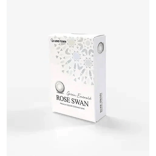 LensTown Rose Swan Green Emerald - Idol Karakon