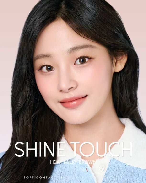 シャインタッチ ミルキー ワンデー ブラウン[1箱20枚] Shine Touch Milky 1Day Brown (20p) - Idol Karakon