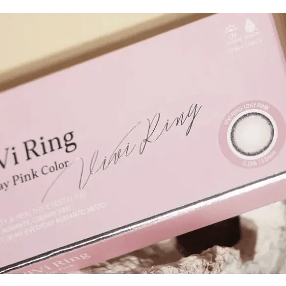 Olens ViVi Ring 1Day Pink (10p) - Idol Karakon